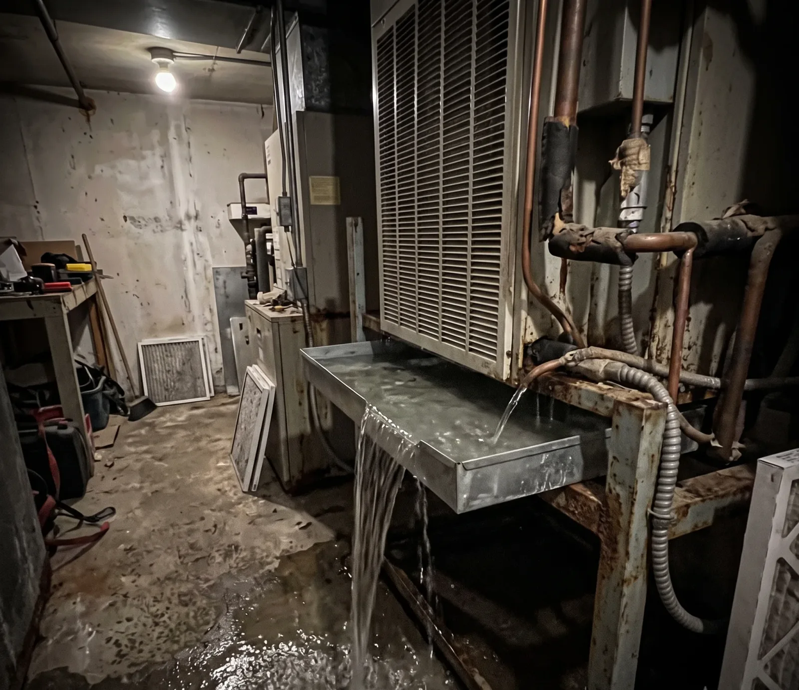 AC Condensate Line & Appliance Overflow Cleanup service in Austin, TX