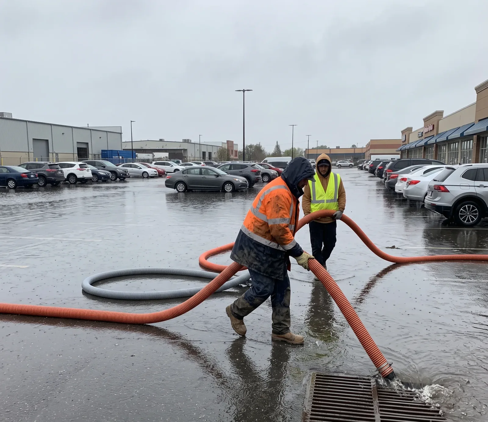 Fire Sprinkler Discharge water damage in Austin, TX